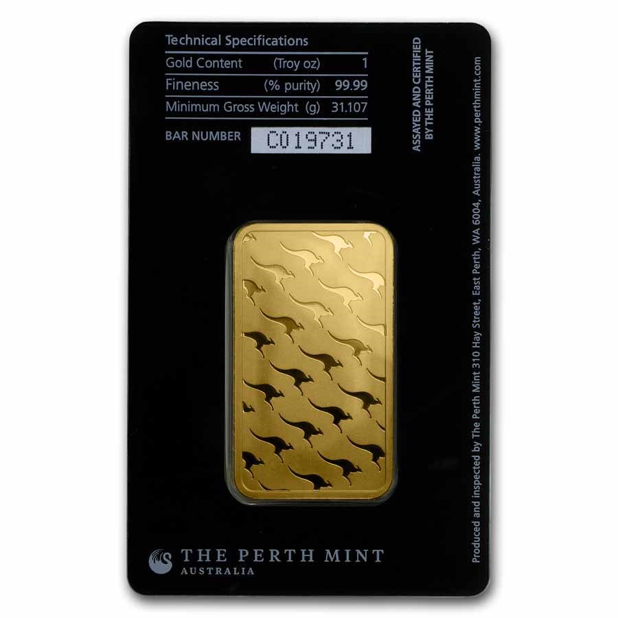 1 oz Gold Bar - Perth Mint (In Assay) - Image 2