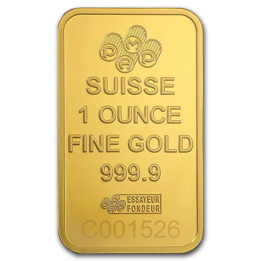 Lakshmi- PAMP Suisse with Assay Card-1ounce Gold Bar-BU - Image 2