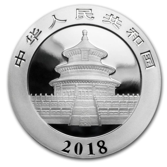 30 gram Pure Silver Chinese Panda 2018 - Image 2