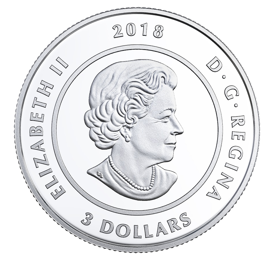 2018 $3 FINE SILVER COIN – THE THIRTEEN TEACHINGS FROM GRANDMOTHER MOON: FLOWER MOON - Image 2