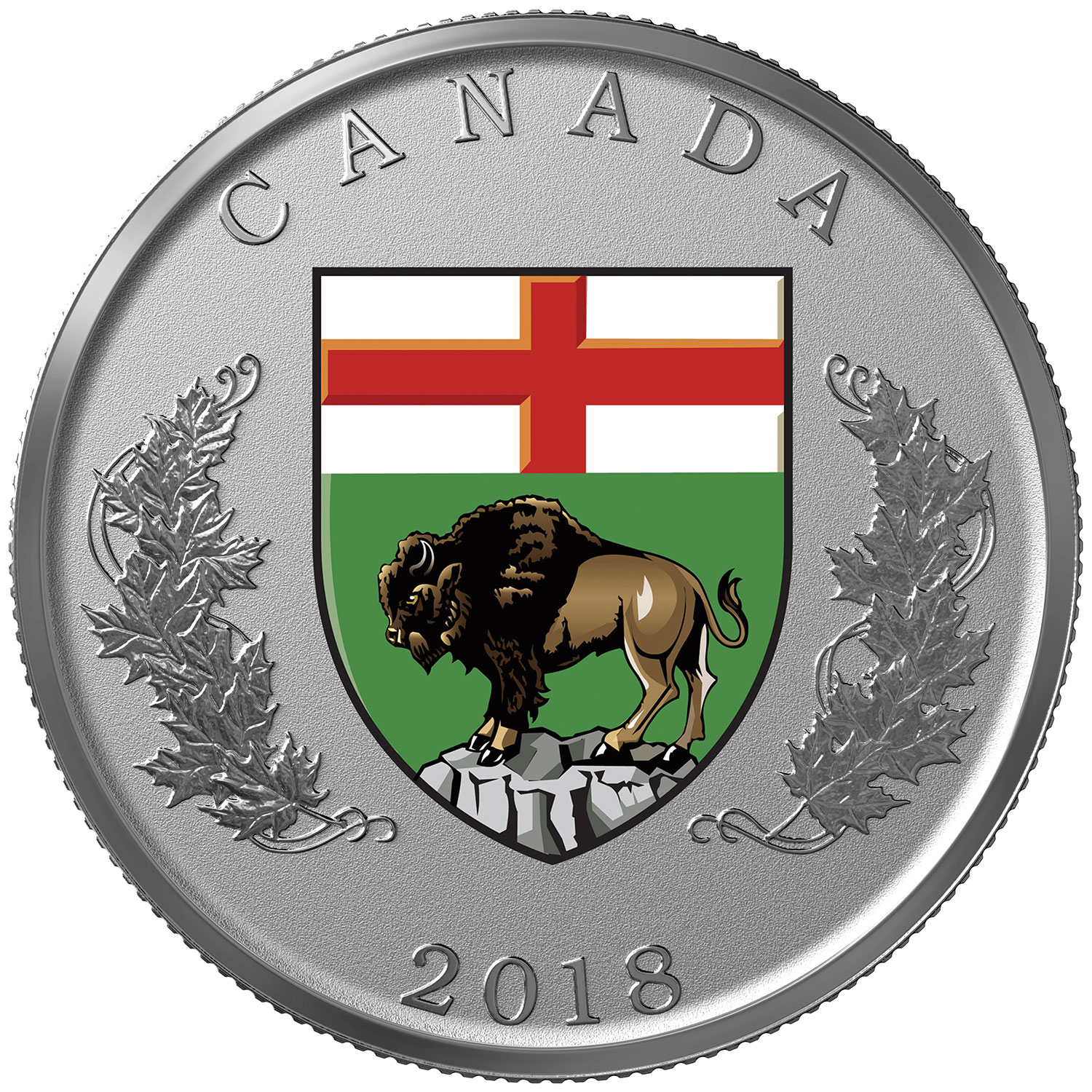 2018 FINE SILVER 14-COIN SET HERALDIC EMBLEMS OF CANADA - Image 5