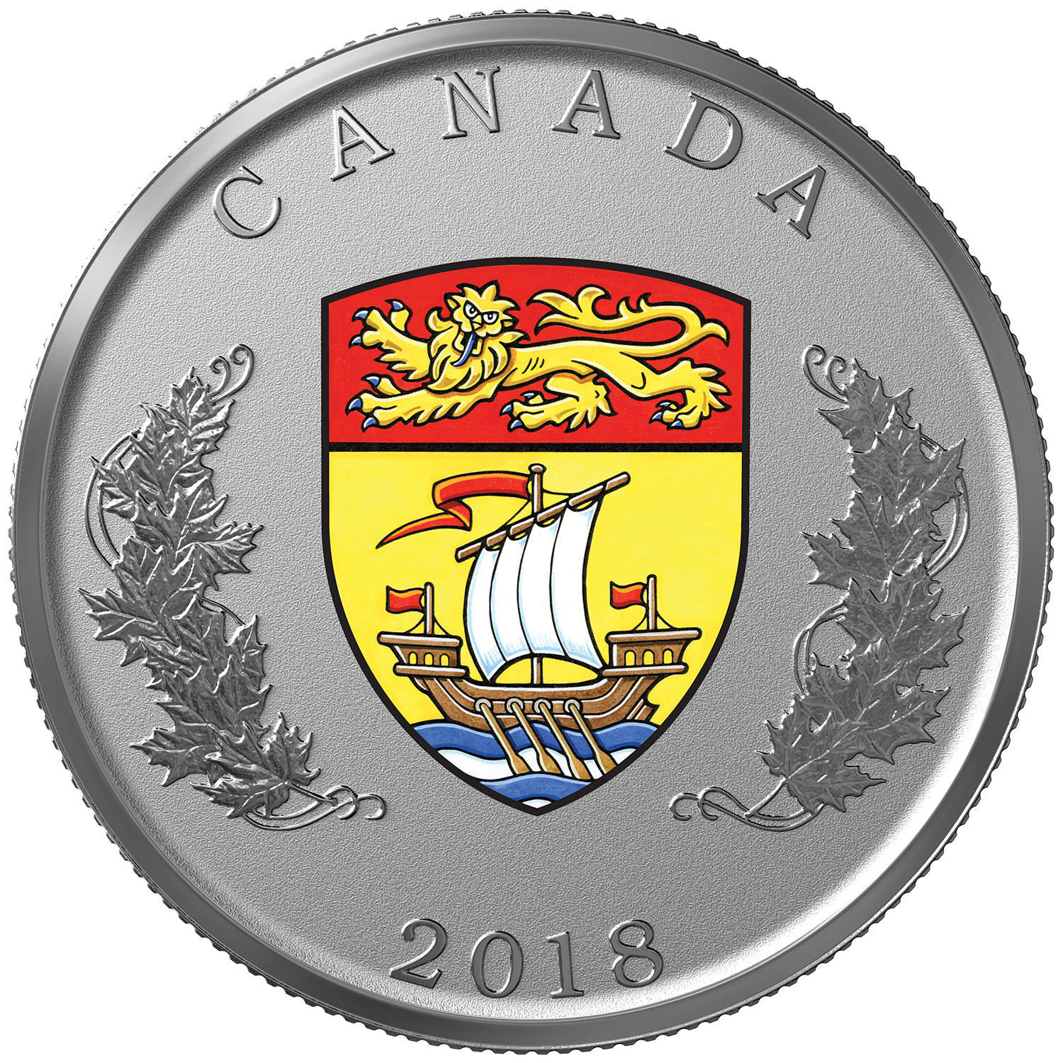 2018 FINE SILVER 14-COIN SET HERALDIC EMBLEMS OF CANADA - Image 6