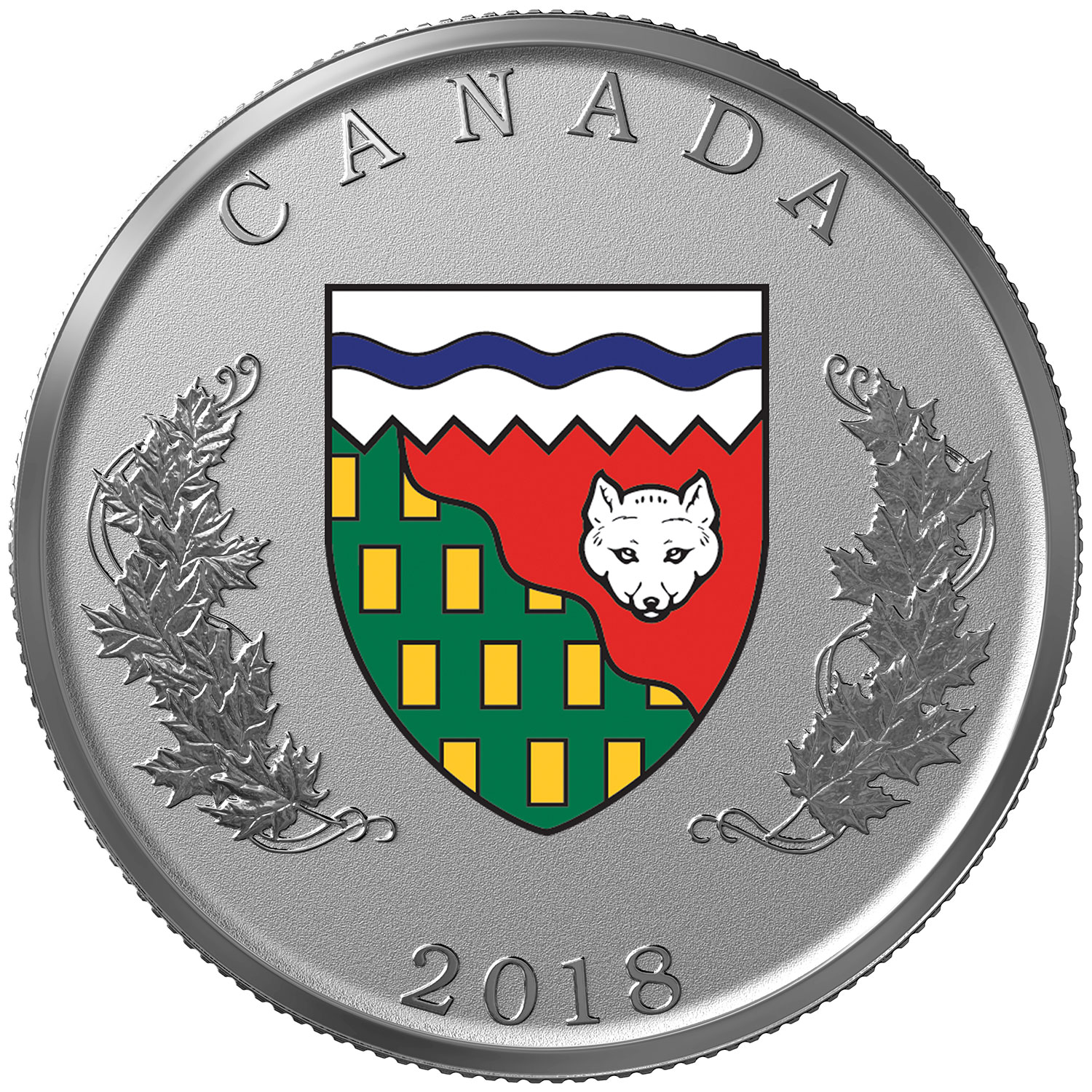 2018 FINE SILVER 14-COIN SET HERALDIC EMBLEMS OF CANADA - Image 8