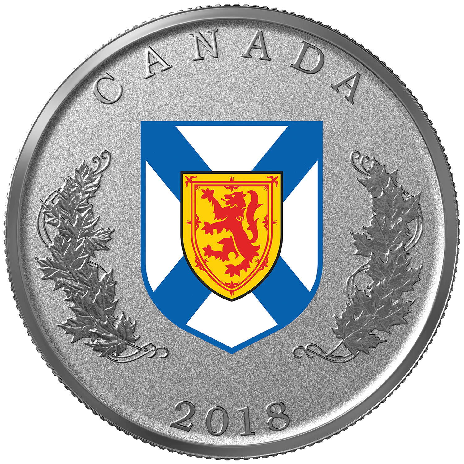 2018 FINE SILVER 14-COIN SET HERALDIC EMBLEMS OF CANADA - Image 9