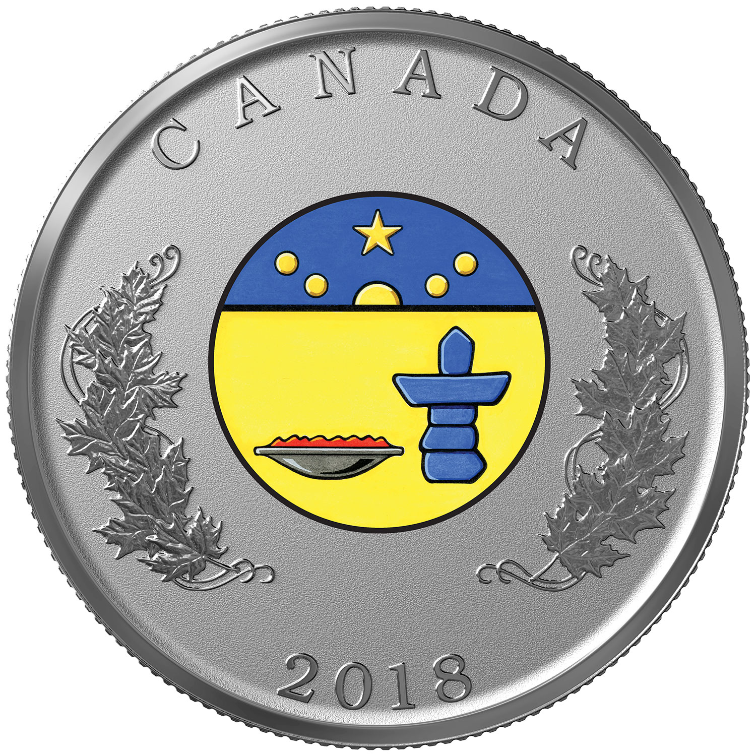 2018 FINE SILVER 14-COIN SET HERALDIC EMBLEMS OF CANADA - Image 10
