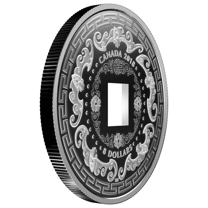 2018 8 FINE SILVER COIN GOOD LUCK CHARMS FIVE BLESSINGS Bullion Mart