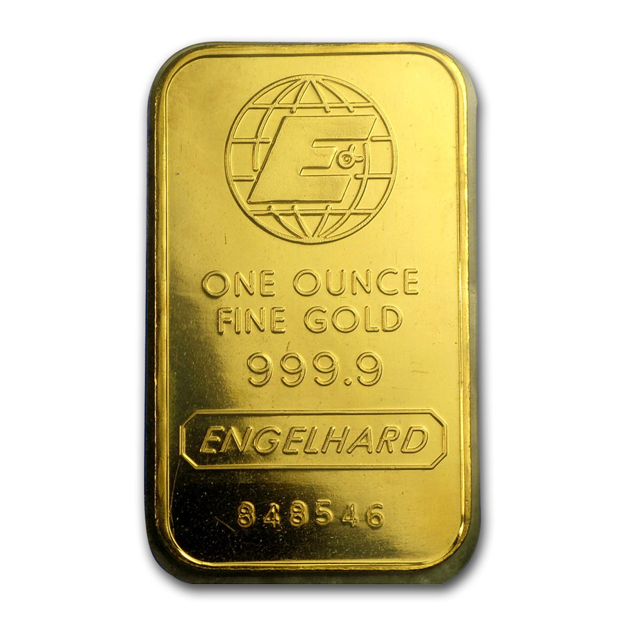 1 Oz Engelhard Gold Bar in Assay Card - Image 3