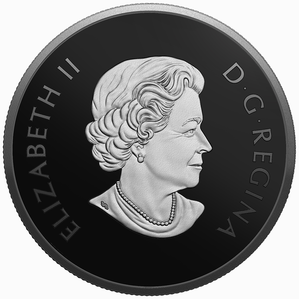 2018 $20 Fine Silver Coin - Nocturnal By Nature: Cunning Cougar - Image 2