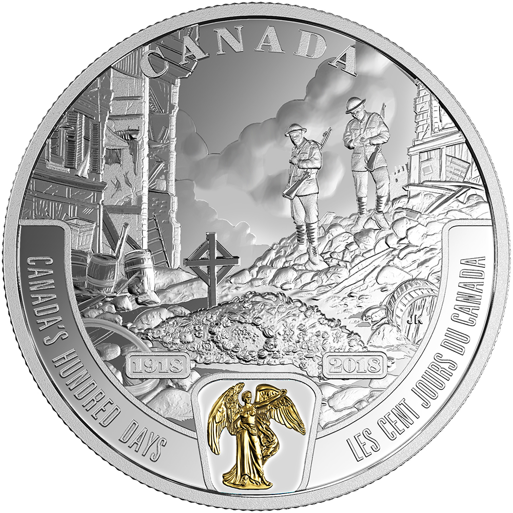 2018 $20 FINE SILVER COIN FIRST WORLD WAR BATTLEFRONT SERIES