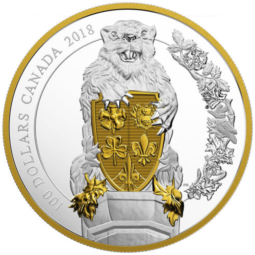 $100 FINE SILVER COIN KEEPERS OF PARLIAMENT