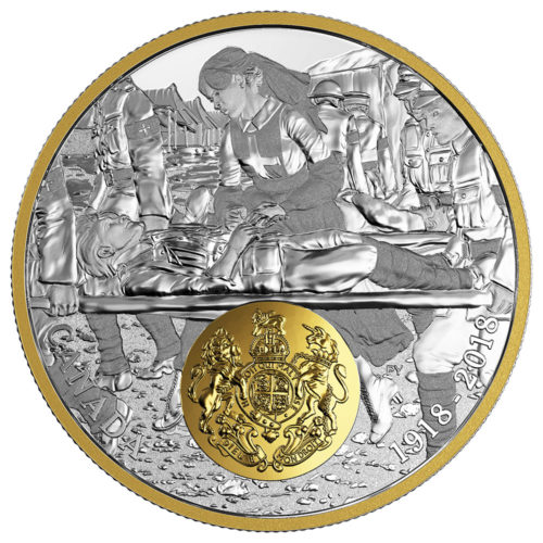 2018 $20 FINE SILVER COIN - FIRST WORLD WAR ALLIED FORCES