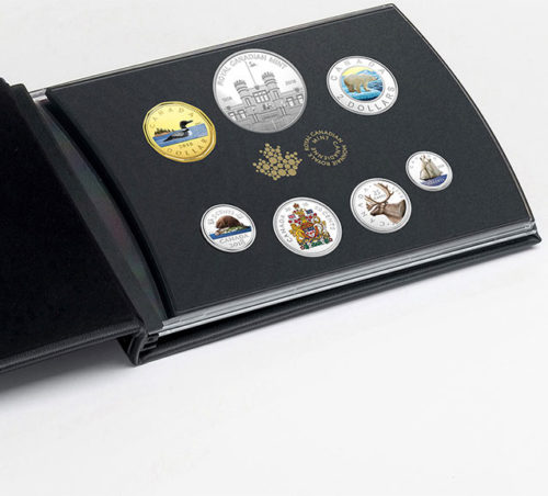 2018 FINE SILVER COLOURISED COIN SET