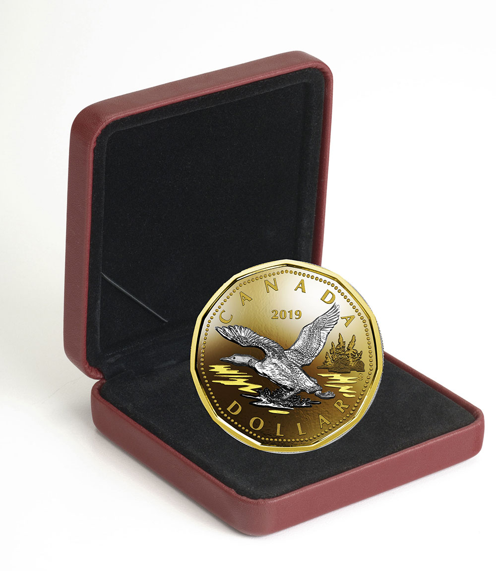 2019 5-OUNCE FINE SILVER COIN BIG COIN SERIES: DOLLAR - Image 3