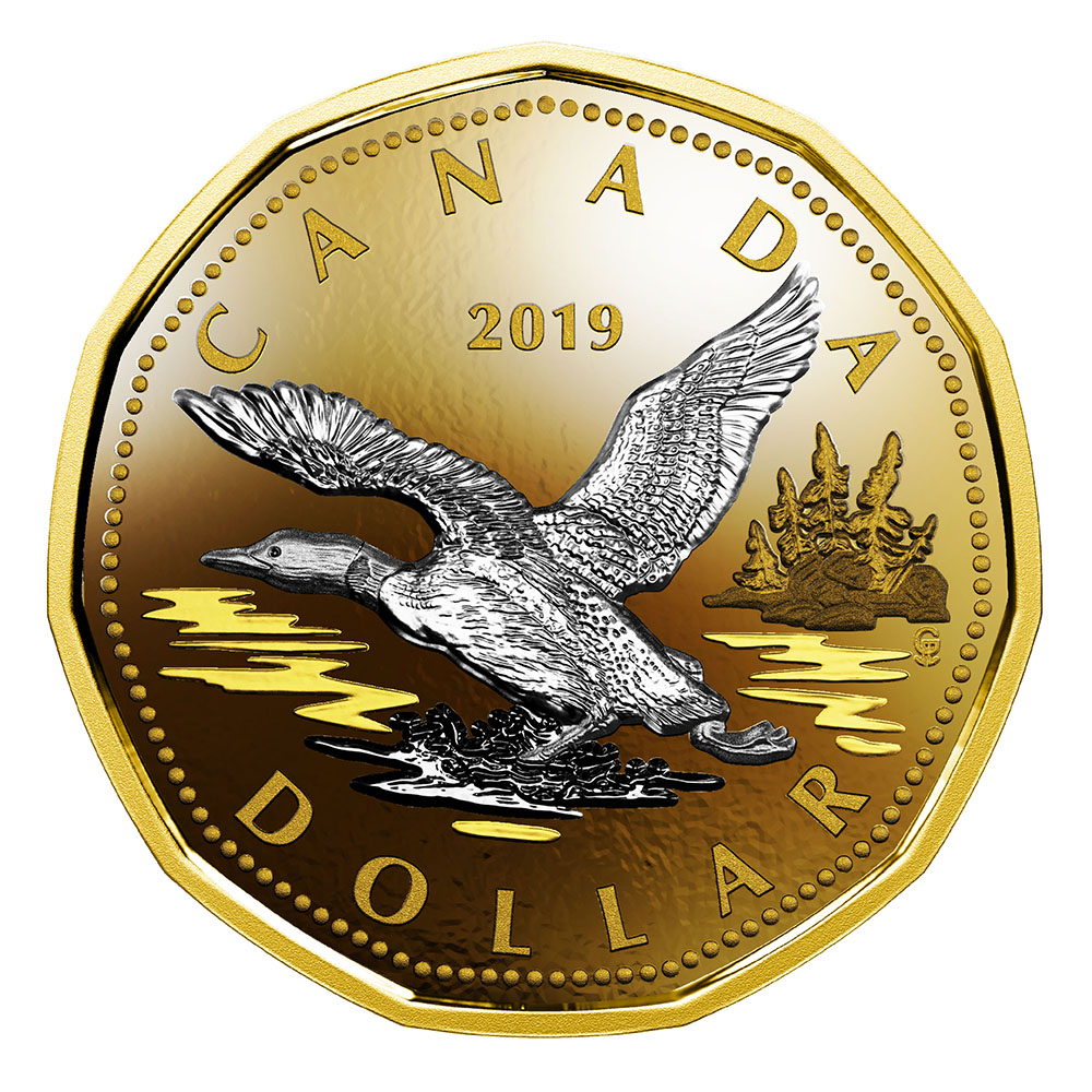 2019 5-OUNCE FINE SILVER COIN BIG COIN SERIES: DOLLAR