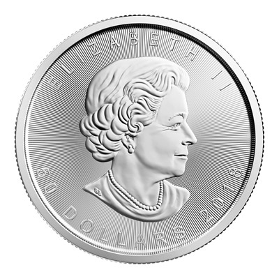 1 Oz 2018 Canadian Maple Leaf Platinum Coin - Image 2