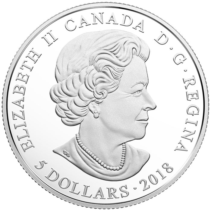 2018 $5 FINE SILVER COIN BIRTHSTONES: NOVEMBER - Image 2