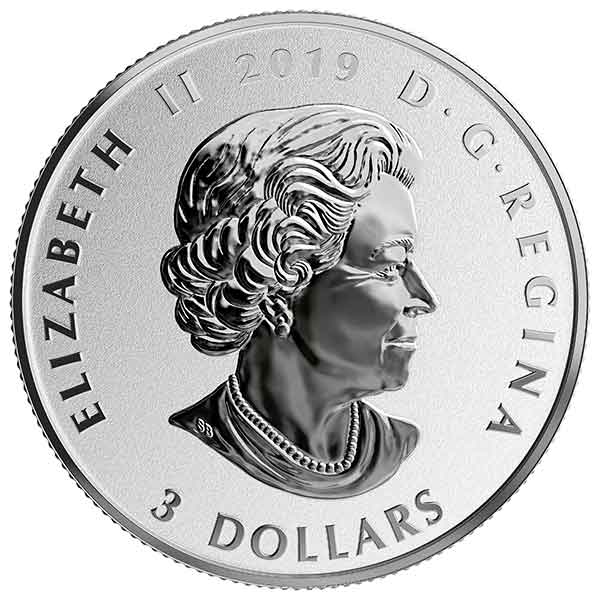 2019 $3 FINE SILVER COIN CELEBRATING CANADIAN FUN AND FESTIVITIES – NIAGARA FALLS - Image 2