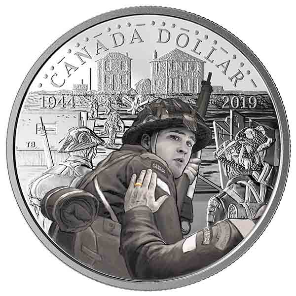 2019 SPECIAL EDITION FINE SILVER DOLLAR PROOF SET 75TH ANNIVERSARY OF D-DAY - Image 9