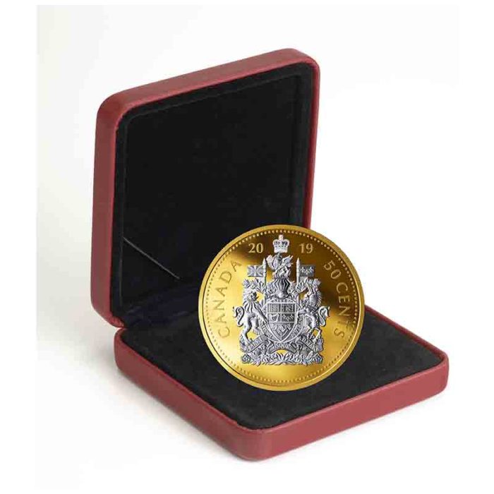 2019 5-OUNCE FINE SILVER COIN BIG COIN SERIES: 50-CENT COIN - Image 3