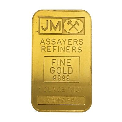 ポプジョイミント記念　fine gold 9999／メタル JM Assayers Refiners Fine Gold 9999 1 Troy oz - Bullion Mart