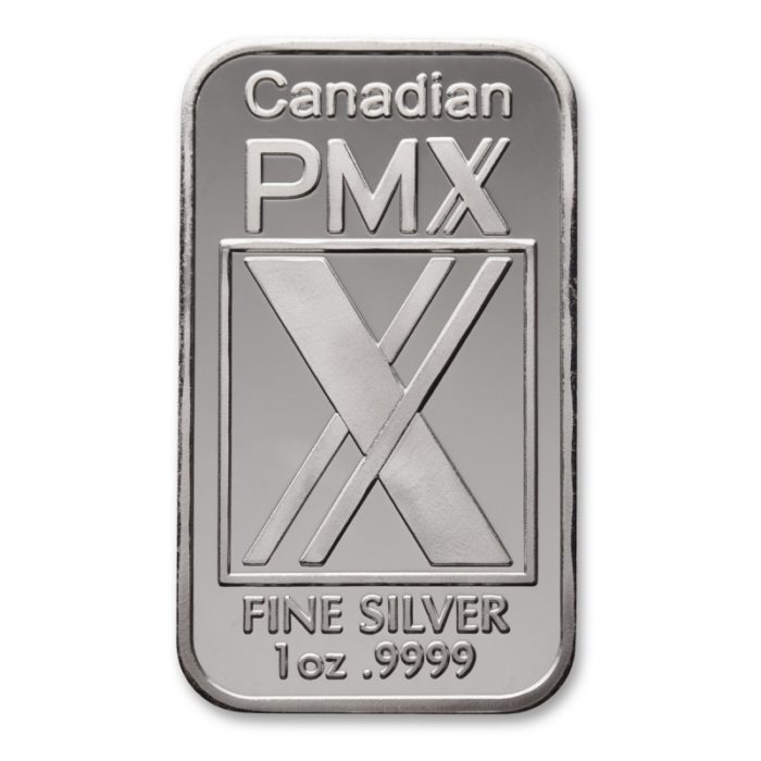 1 oz Canadian PMX Corp Silver Bar - Image 2