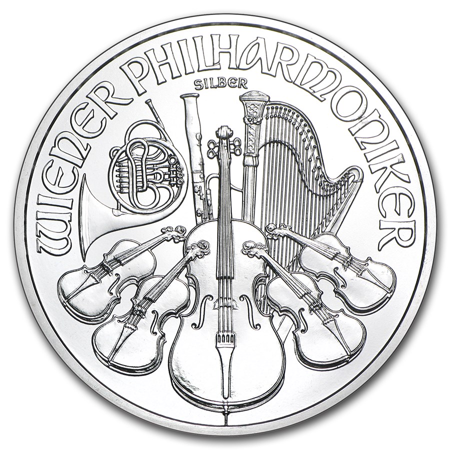 2013 Austria 1 oz Silver Philharmonic