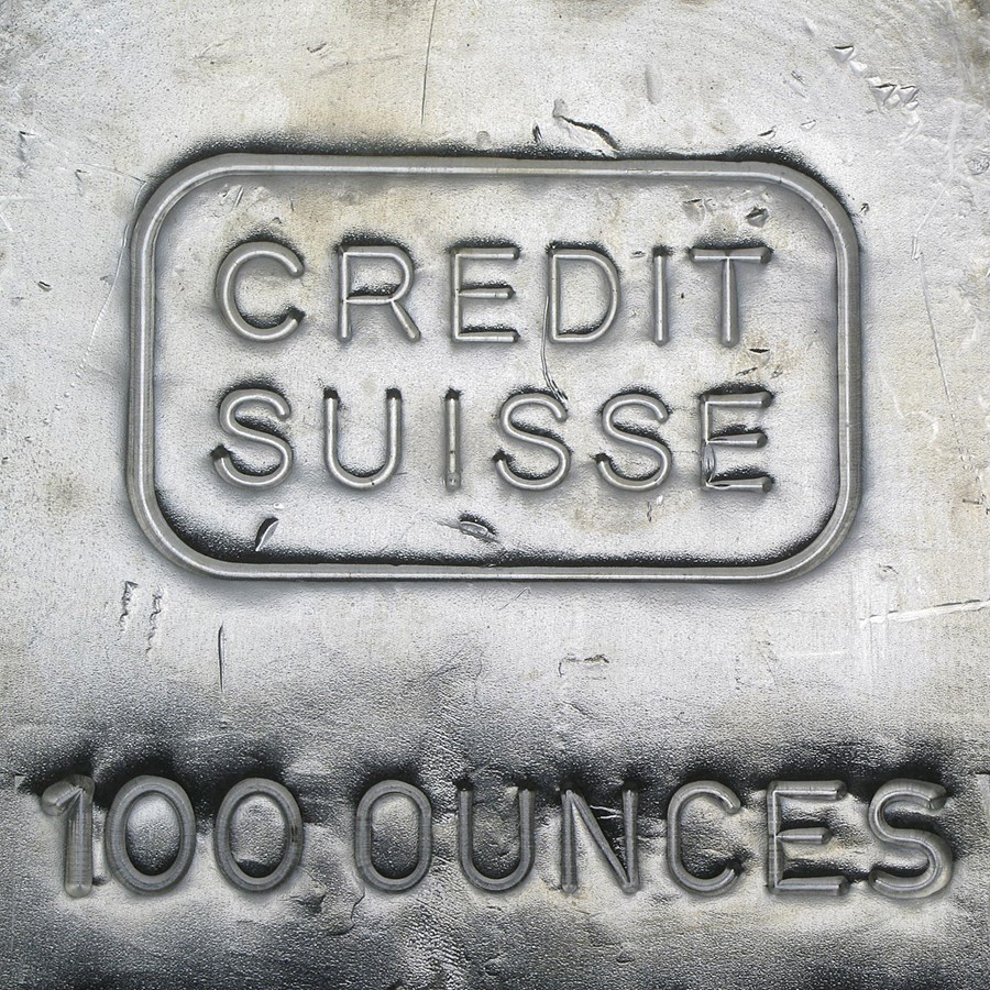 100 oz Silver Bar - Credit Suisse - Image 2