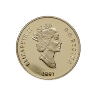 1991 $100 The Empress Of India - 14-Kt. Gold Coin - Bullion Mart