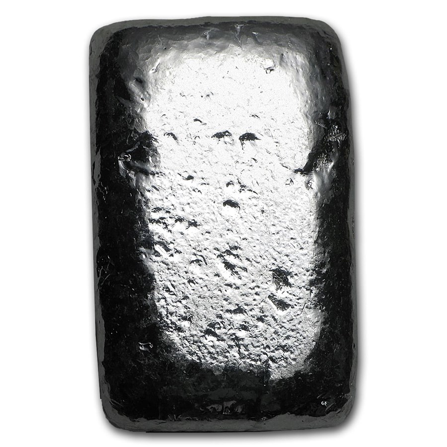 2 oz Hand Poured Silver Bar - MPM (Monarch Precious Metals) - Image 2