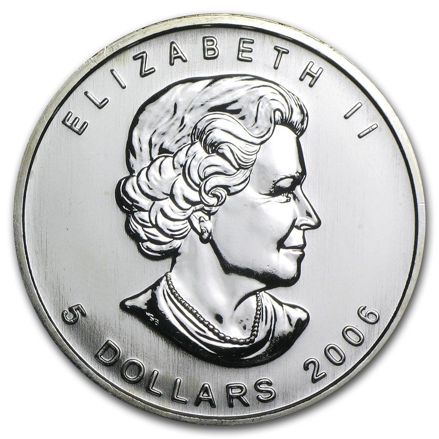 2006 Canada 1 oz Silver Maple Leaf Coin - Image 2