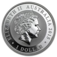 2015 Australia 1 oz Silver Kookaburra Bullion Coin - Bullion Mart