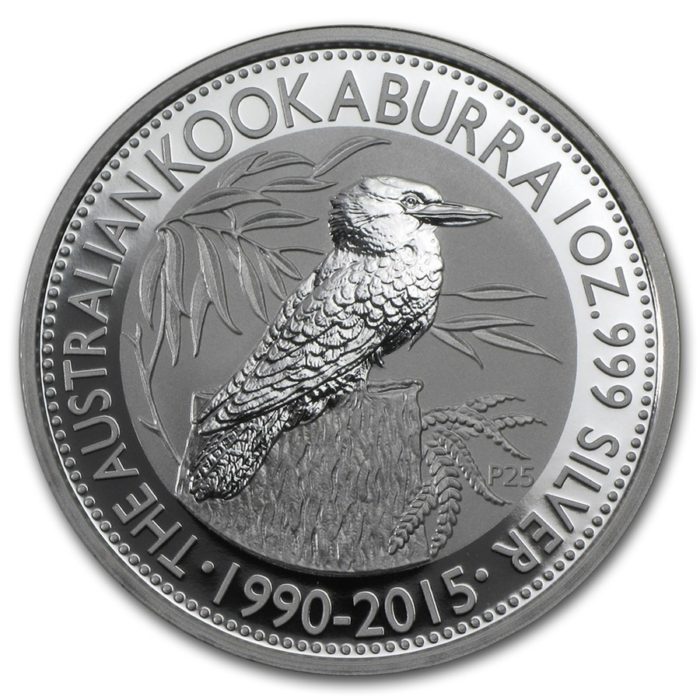 2015 Australia 1 oz Silver Kookaburra Bullion Coin