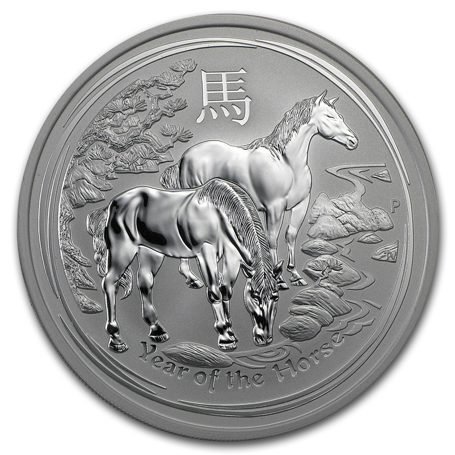 TOKELAU YEAR OF THE HORSE 銀貨2014 SILVER 5 Dollars - Elizabeth II (Year of the Horse) - Tokelau – Numista