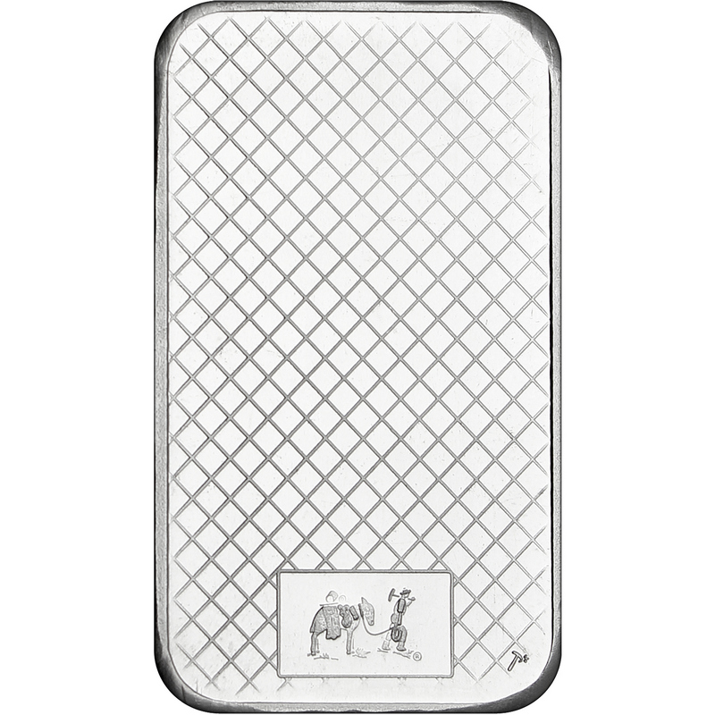 5 oz Silvertowne Mint .999 Falcon Bar - Bullion Mart