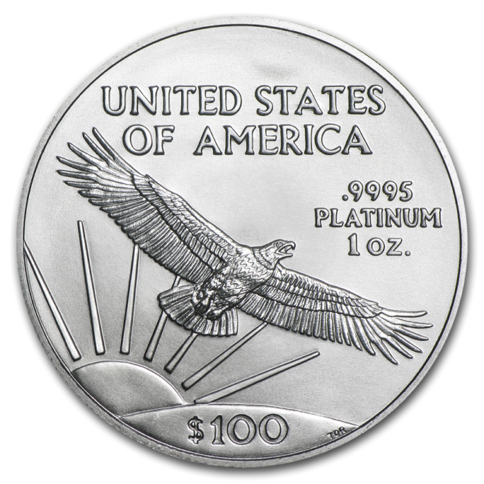 2020 1 oz American Platinum Eagle (BU) - Image 2