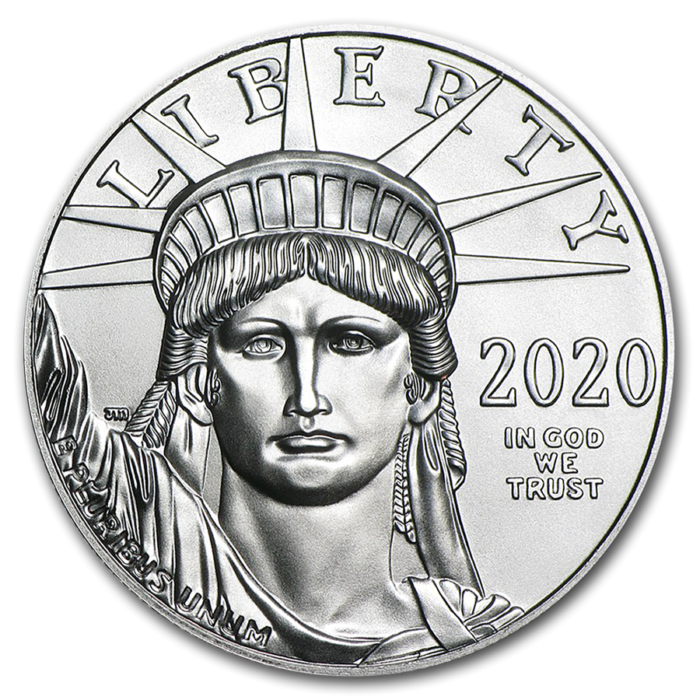 2020 1 oz American Platinum Eagle (BU)