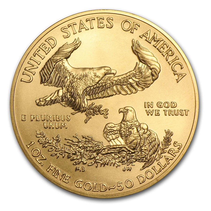 2017 1 oz American Eagle Gold 0.9167 Coin - Image 2