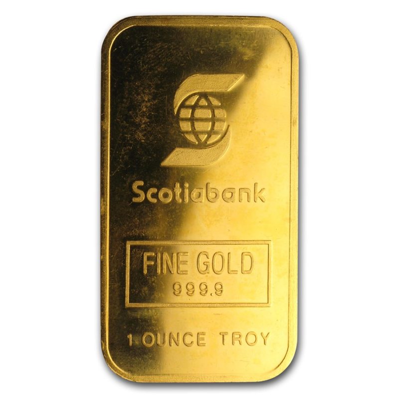 Scotia Bank Gold Bars Buy Gold Bars in Toronto, Canada