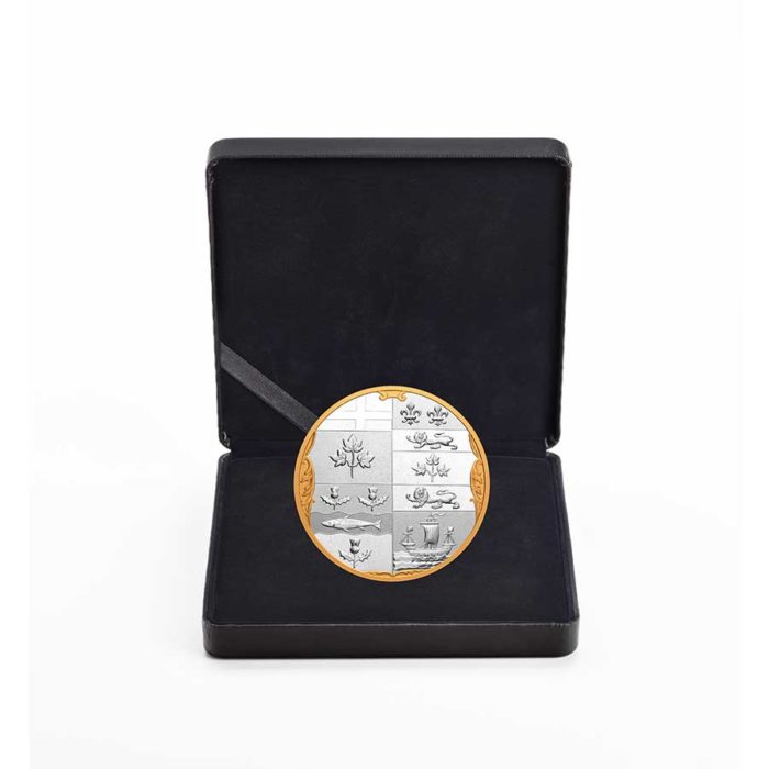 2020 $100 Pure Silver Coin - Archival Treasures: The Armorial Bearings of The Dominion of Canada [177496] - Image 3