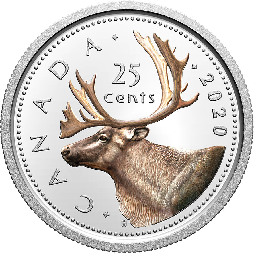 ●THE COALITION / WE'RE 〜 2020 $1 Coloured & Non-Coloured Loonie 75th Anniversary of