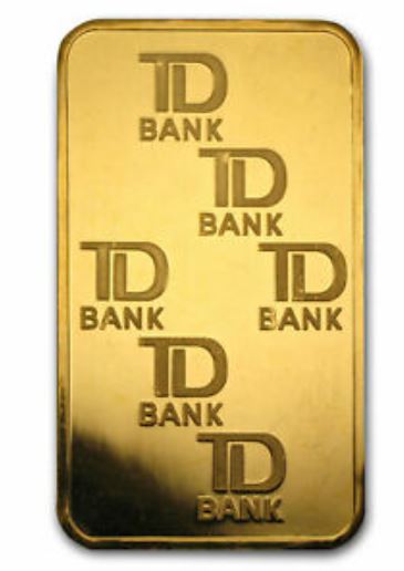 5 oz Gold Bar - Johnson Matthey (TD Bank)-2