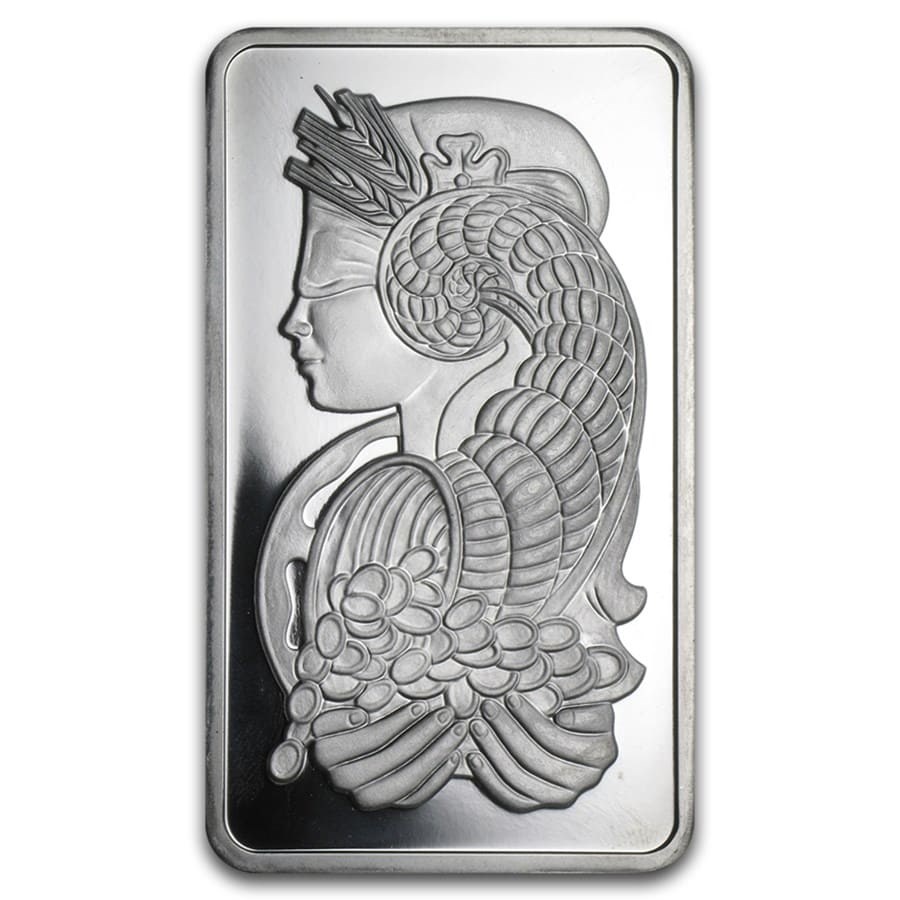 5 oz Platinum Bar - PAMP Suisse - Image 2