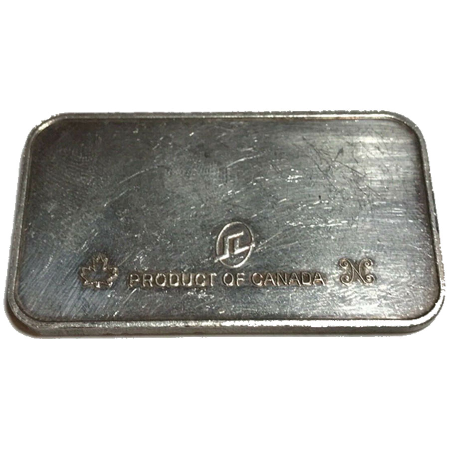 1 oz 1984 National Christmas Joy .999 Fine Silver Bar - Bullion Mart