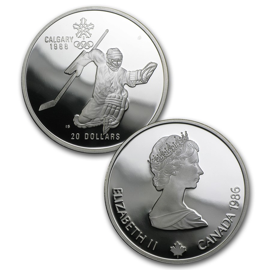 1円スタート】Canadian Olympic Commemorative Coins Issue Ⅱ カナダ オリンピック 記念メダル 10ドル2