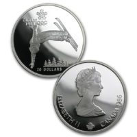 1988 Canada 10-Coin Silver $20 Calgary Olympics Commemorative