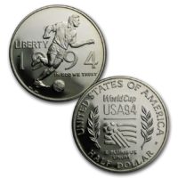 1994 3-Coin Commem World Cup Proof Set (w/Box & COA) - Bullion Mart