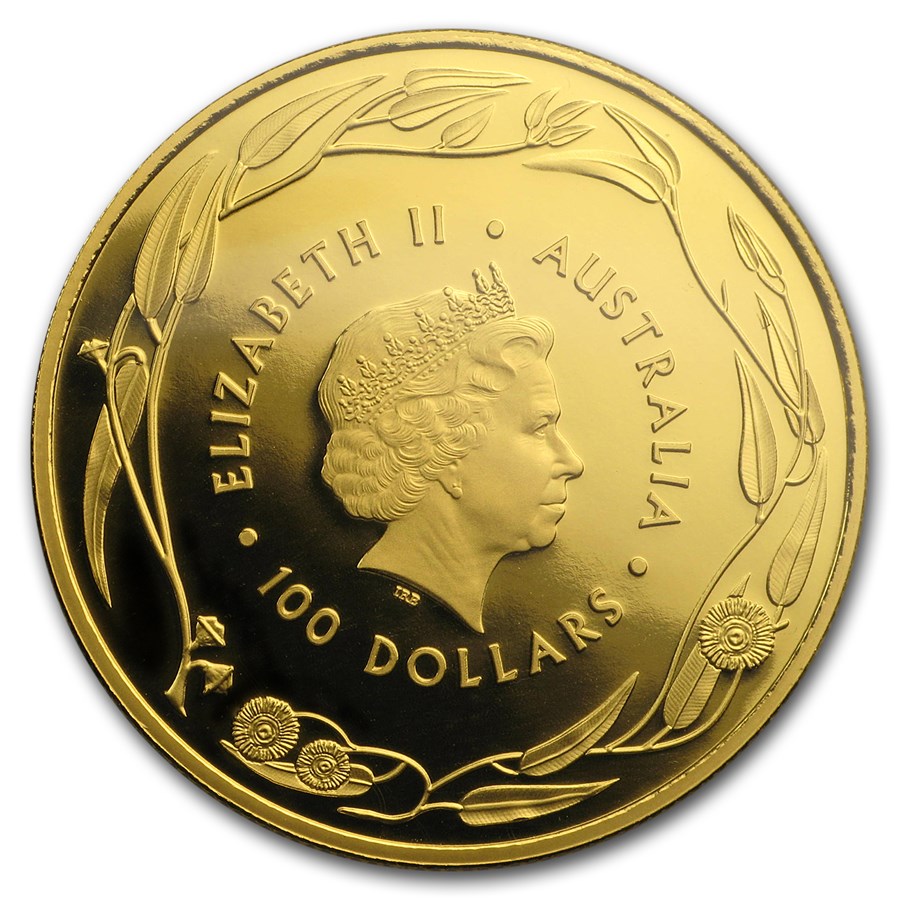 2017 Australia 1 oz Gold Kangaroo BU (w/Assay) - Image 4