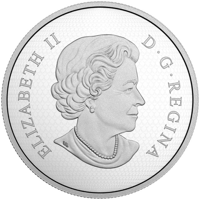 2017 $100 Sculpture Of Majestic Canadian Animals: Grizzly Bear - Pure Silver Coin [156457] - Image 3