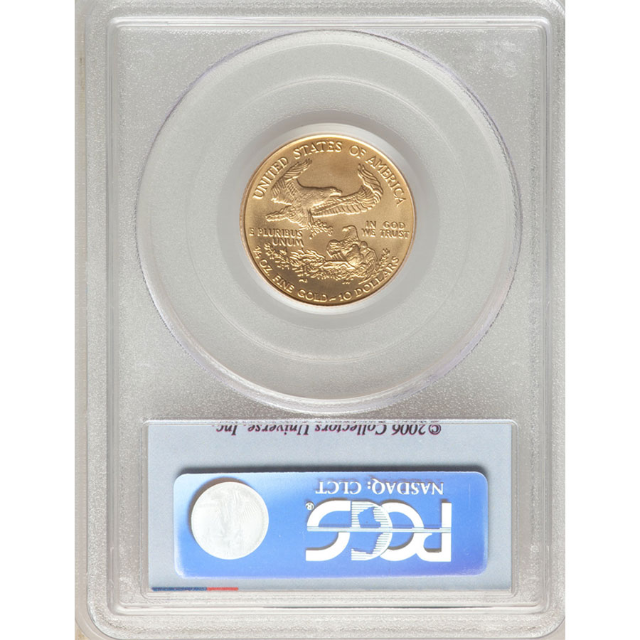 Gold Eagle 2006 G$10 MS Coin - NGC Graded for MS-70 (w/Sealed