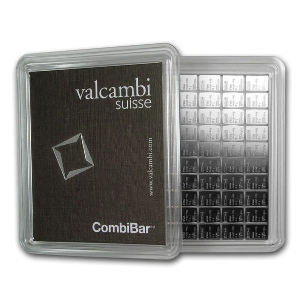 新品未開封　スイス ヴァルカンビ Valcsmbi シルバー　1g x 100個 100x-1-gram-silver-bar-